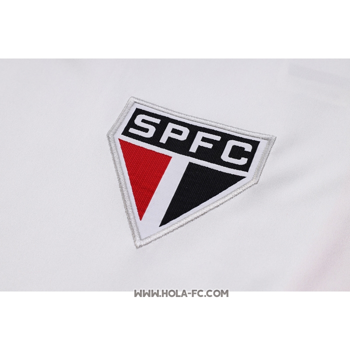 Chandal del Sao Paulo 2023-2024 Manga Corta Gris - Pantalon Corto